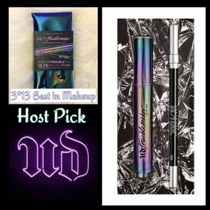 NWT URBAN DECAY MASCARA & EYELINER DUO - BLACK